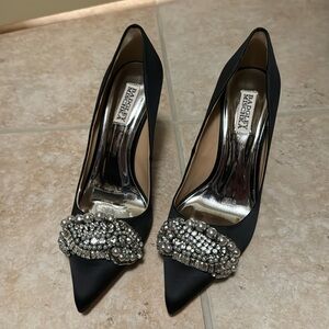 Badgley Mischka 9 1/2 Black Heels